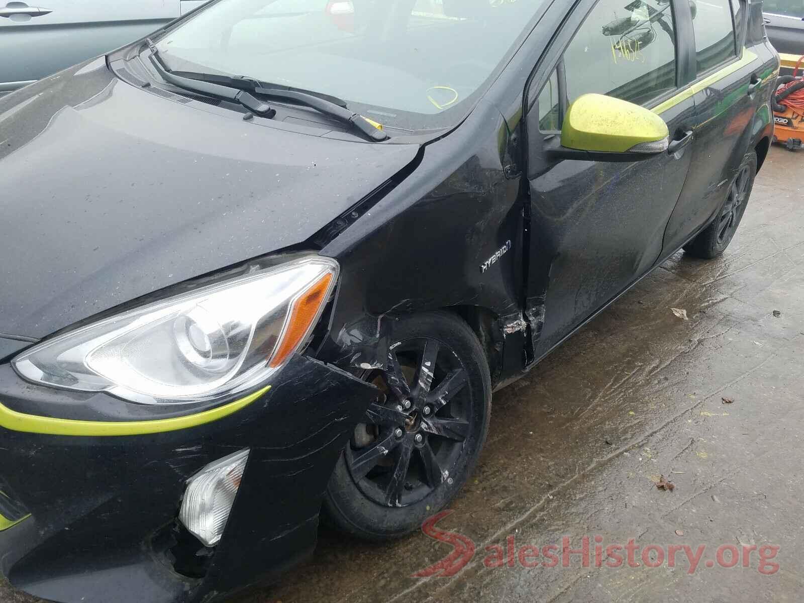 JTDKDTB35G1119706 2016 TOYOTA PRIUS