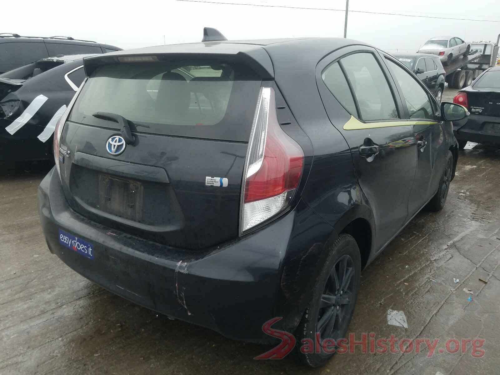 JTDKDTB35G1119706 2016 TOYOTA PRIUS