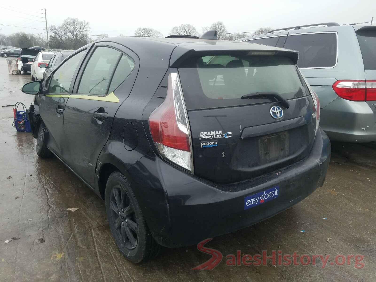 JTDKDTB35G1119706 2016 TOYOTA PRIUS