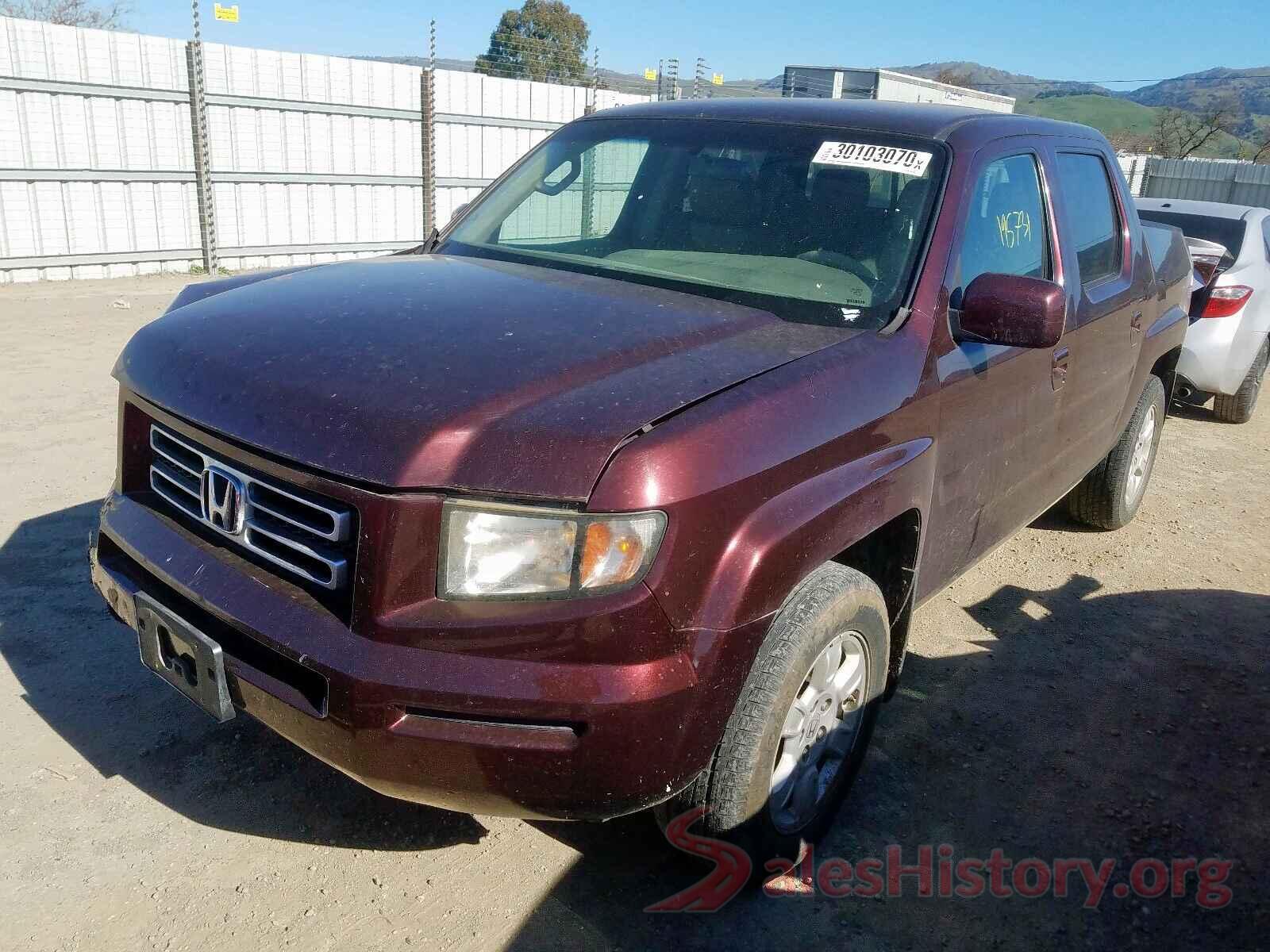 JF2GTACC9JH319841 2007 HONDA RIDGELINE