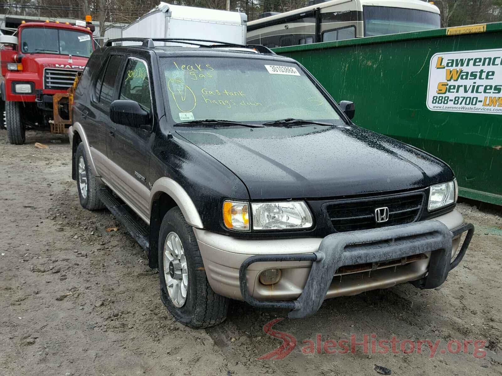 1C4BJWEG7HL511973 2001 HONDA PASSPORT