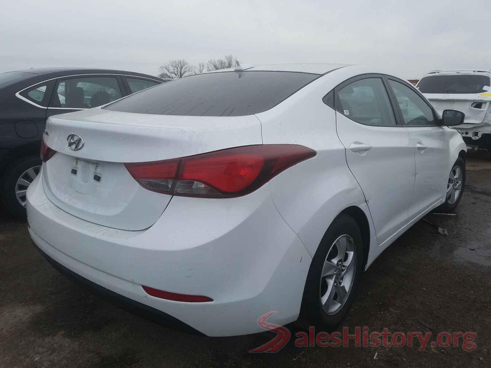 5NPDH4AE4GH723746 2016 HYUNDAI ELANTRA