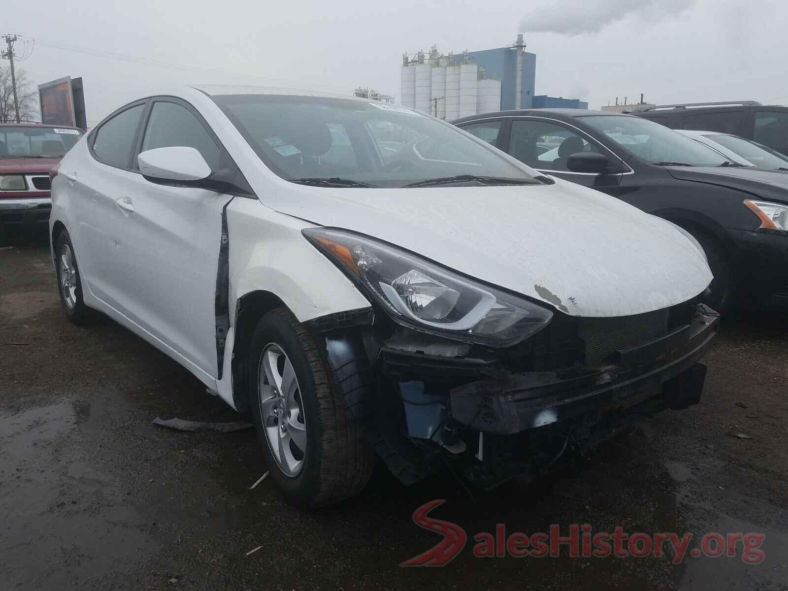 5NPDH4AE4GH723746 2016 HYUNDAI ELANTRA