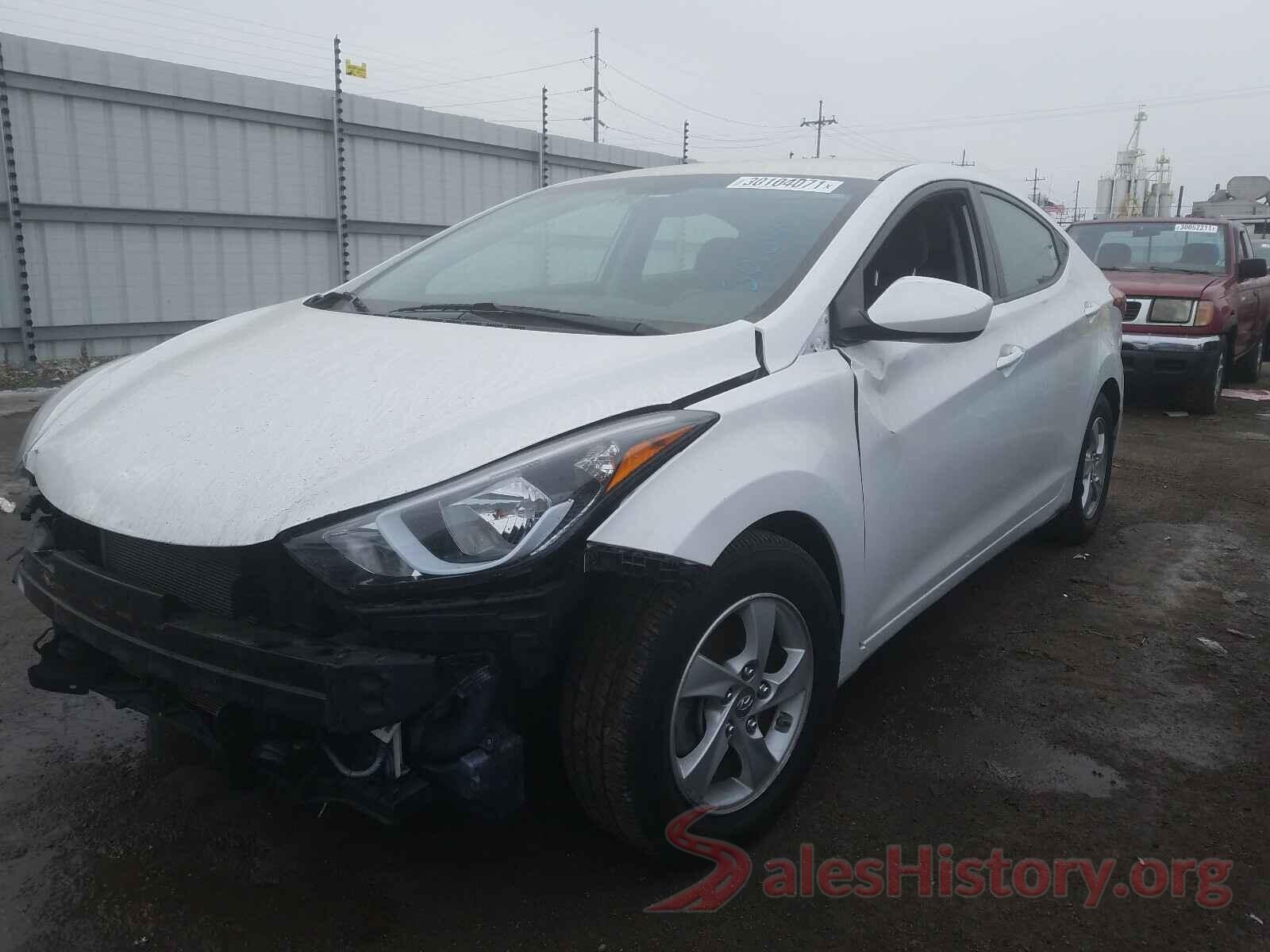 5NPDH4AE4GH723746 2016 HYUNDAI ELANTRA