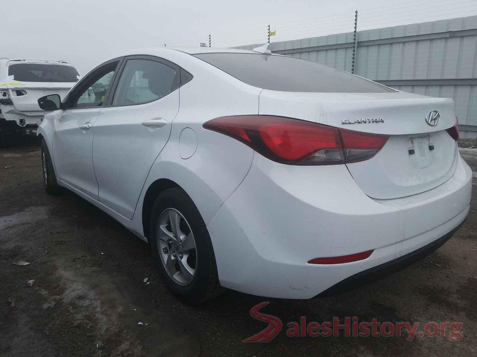 5NPDH4AE4GH723746 2016 HYUNDAI ELANTRA