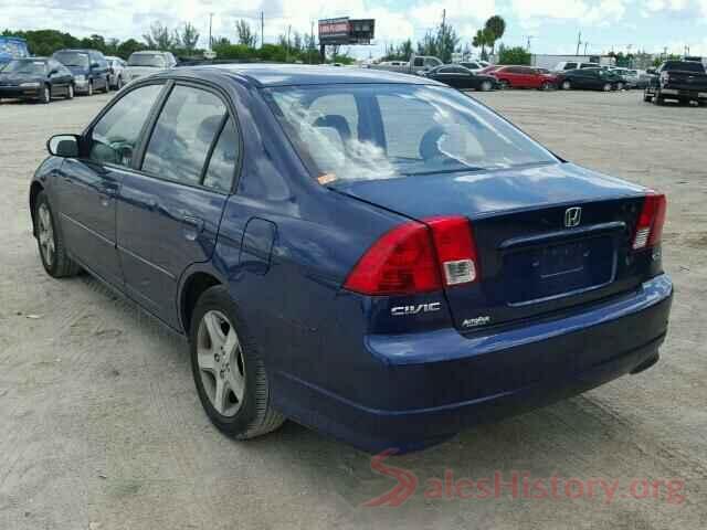 5J6RM4H41GL081281 2004 HONDA CIVIC