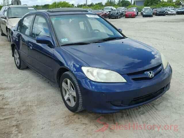 5J6RM4H41GL081281 2004 HONDA CIVIC