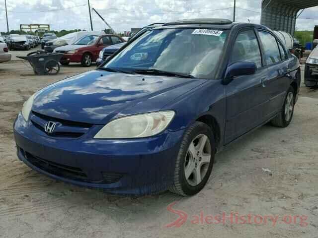 5J6RM4H41GL081281 2004 HONDA CIVIC