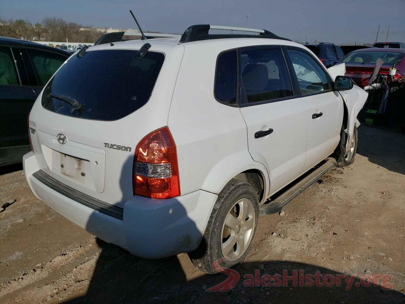 VNKKTUD33HA075770 2008 HYUNDAI TUCSON