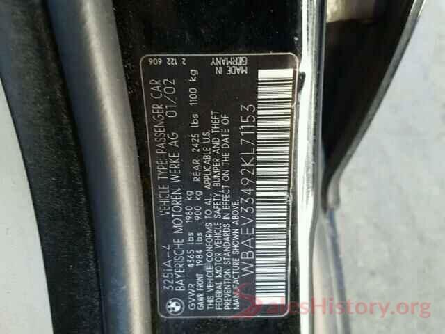 5NPD84LF4KH418018 2002 BMW 3 SERIES