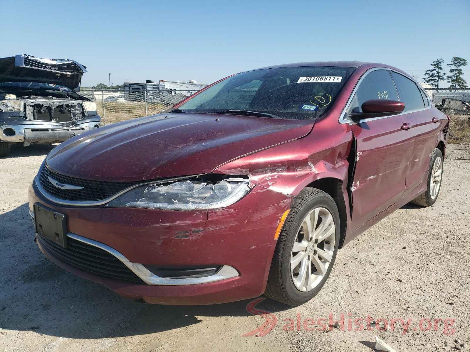 SHHFK7H68KU403619 2015 CHRYSLER 200