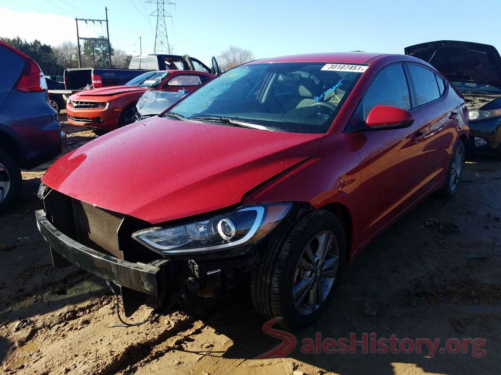 5NPD84LF8HH039080 2017 HYUNDAI ELANTRA