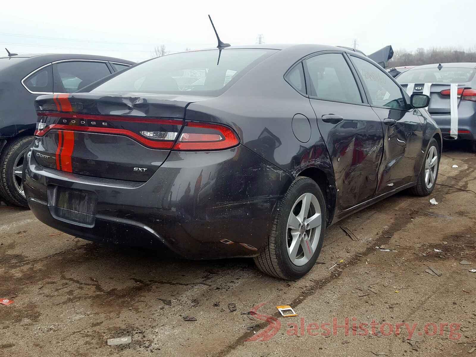 3C4NJCBB6JT165543 2015 DODGE DART