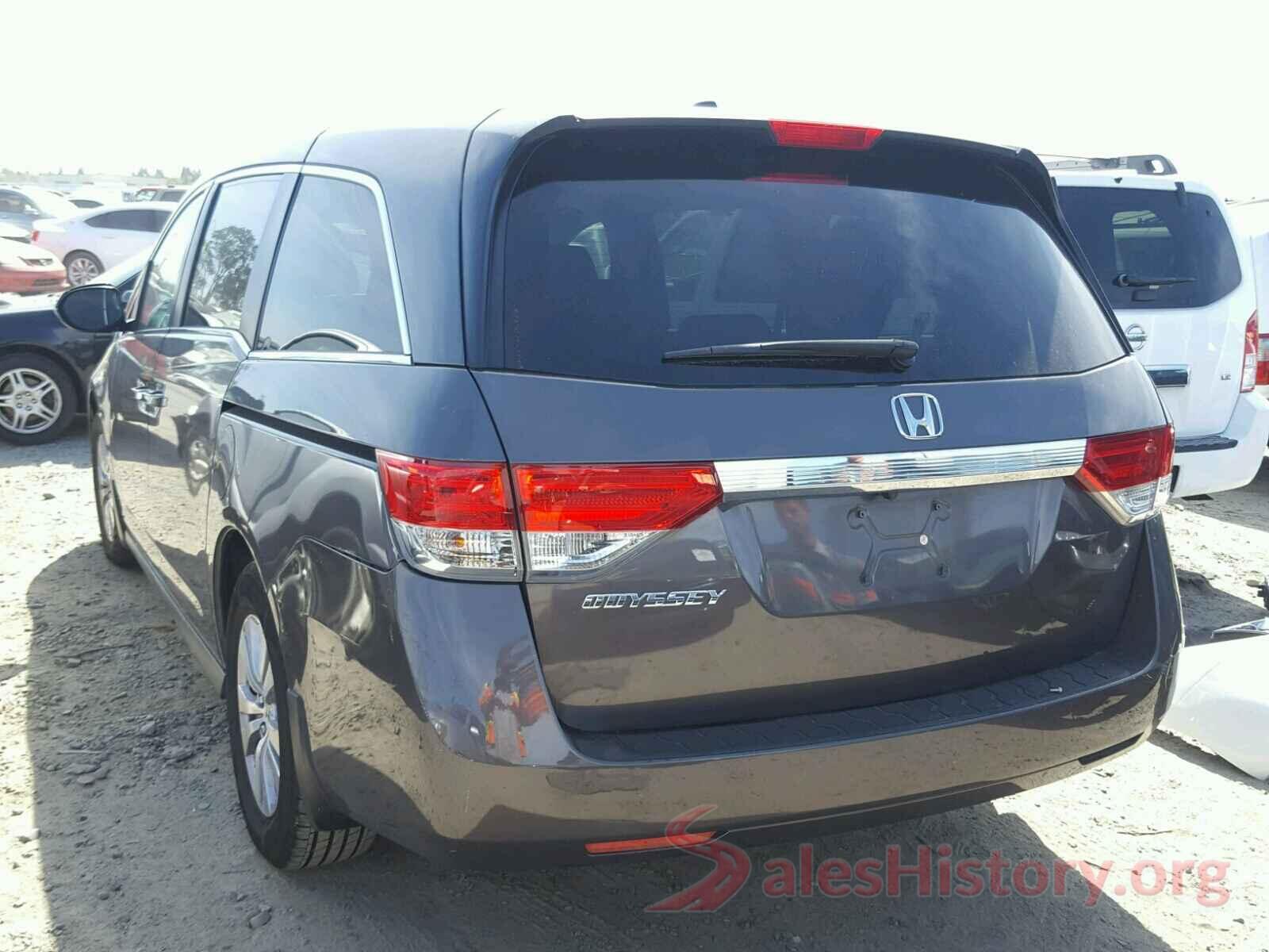 JN1BJ1CR3HW110249 2016 HONDA ODYSSEY