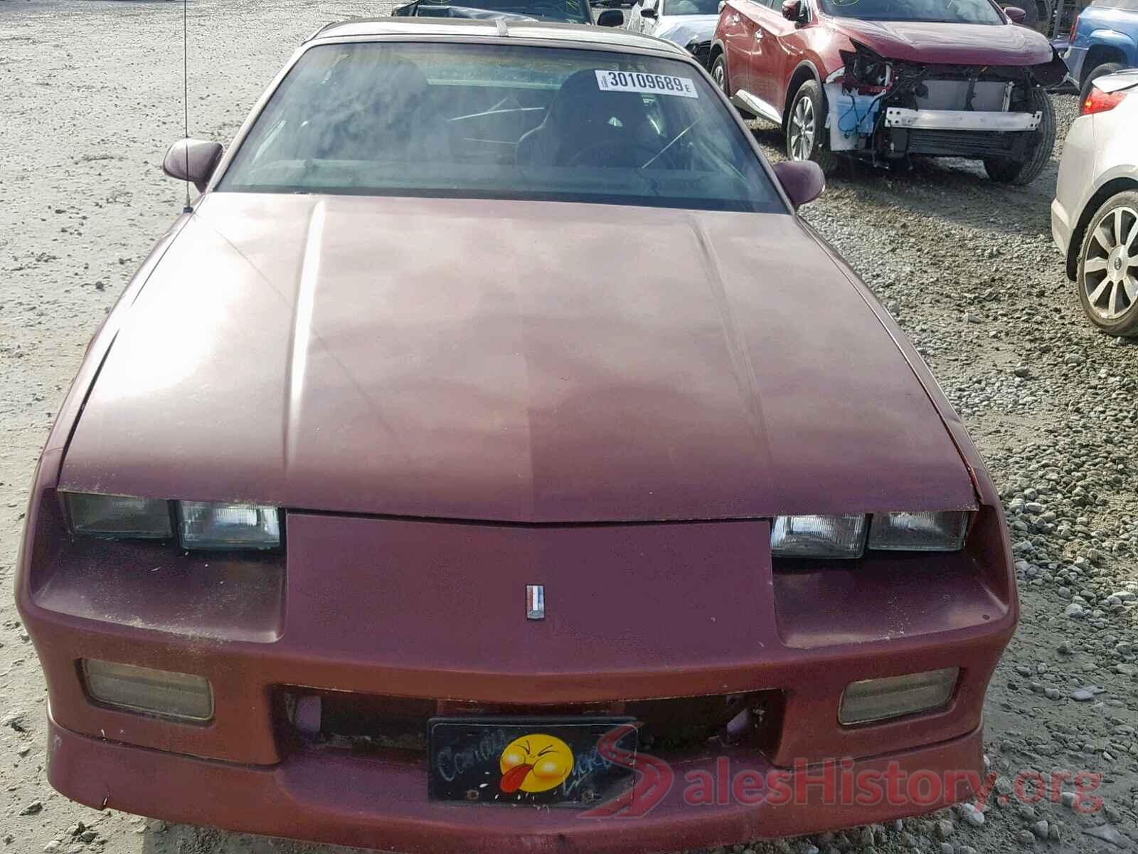 19XFC2F78GE222319 1989 CHEVROLET CAMARO