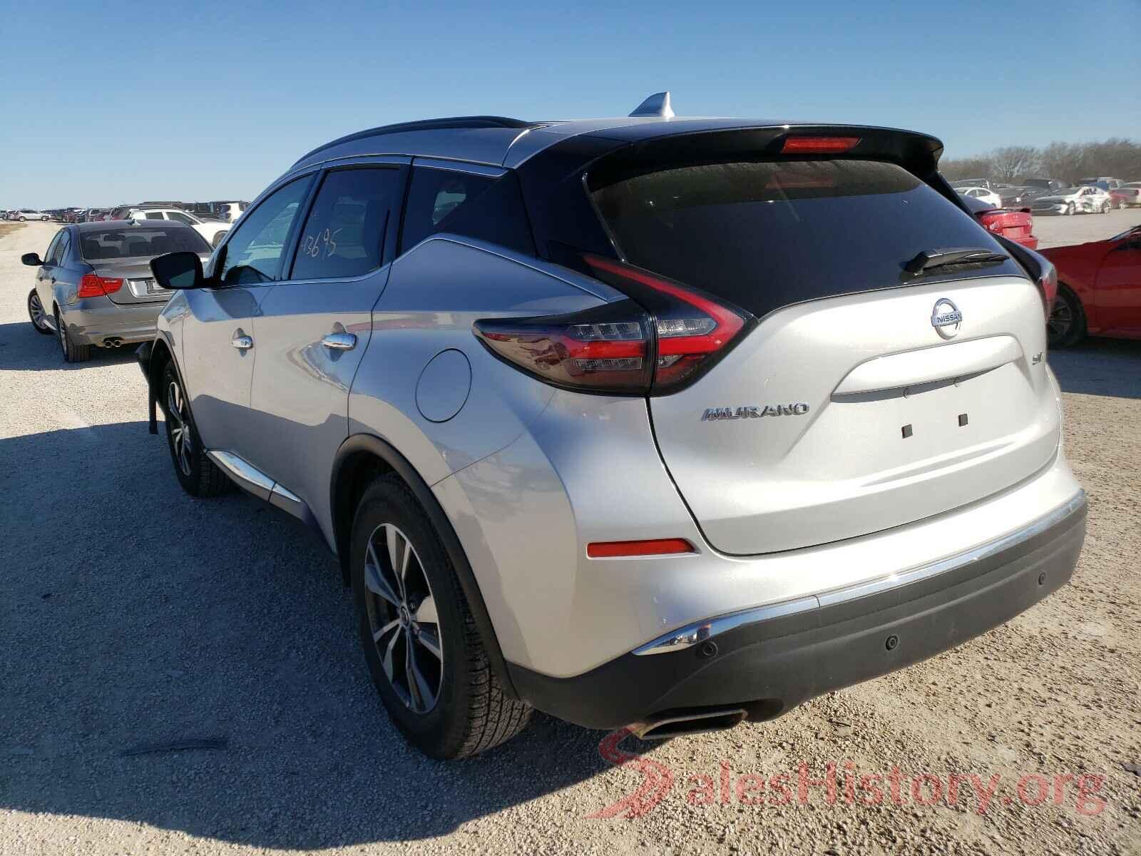 5N1AZ2BJXLN101237 2020 NISSAN MURANO