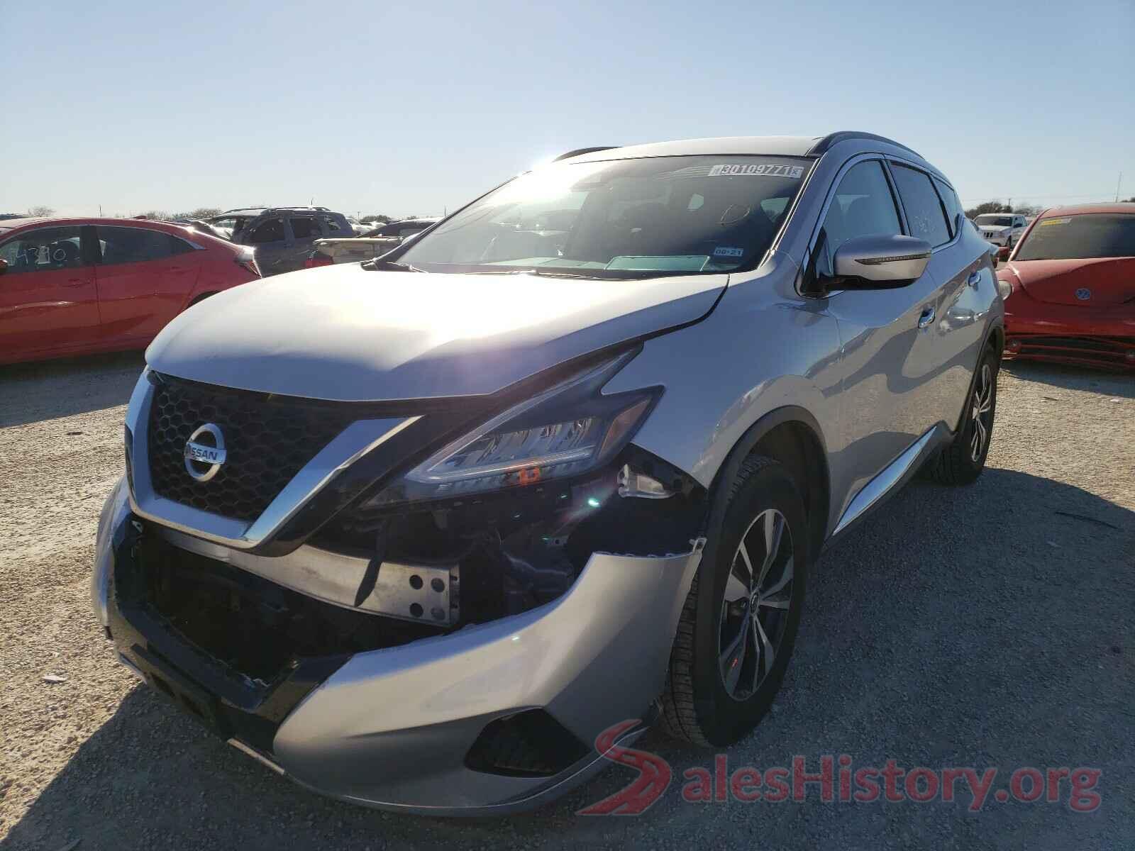 5N1AZ2BJXLN101237 2020 NISSAN MURANO