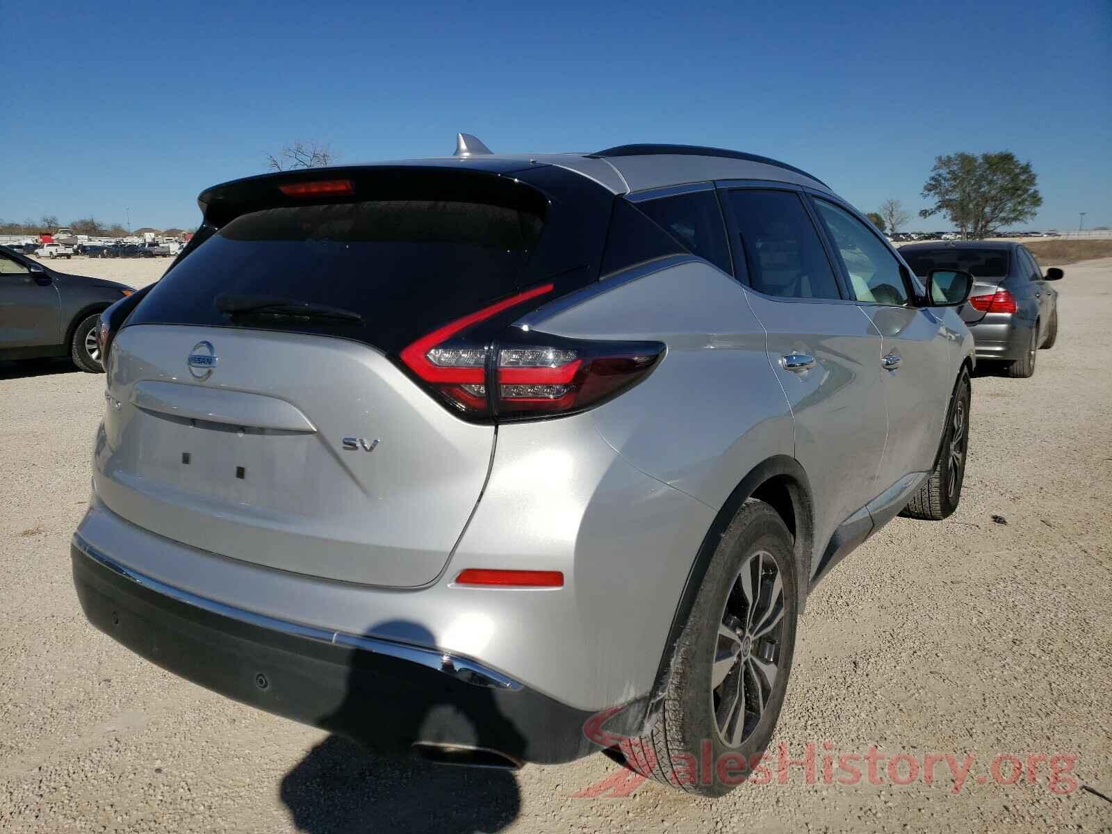 5N1AZ2BJXLN101237 2020 NISSAN MURANO