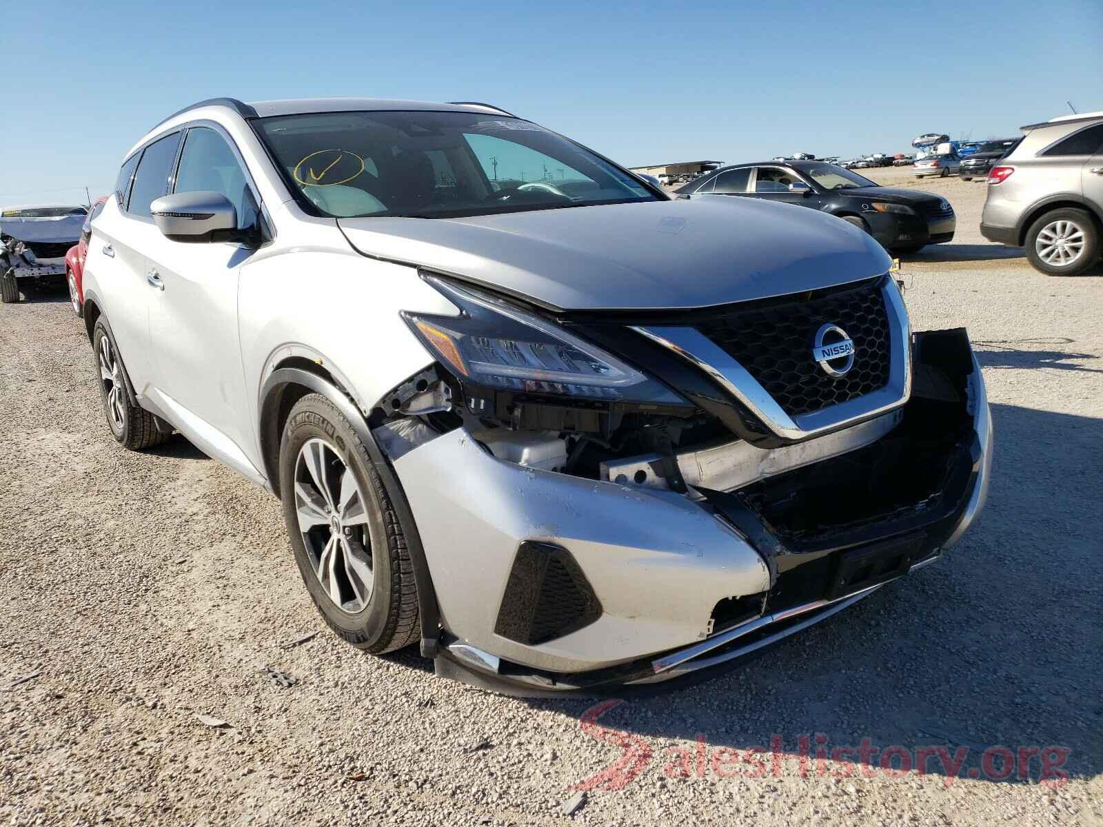 5N1AZ2BJXLN101237 2020 NISSAN MURANO