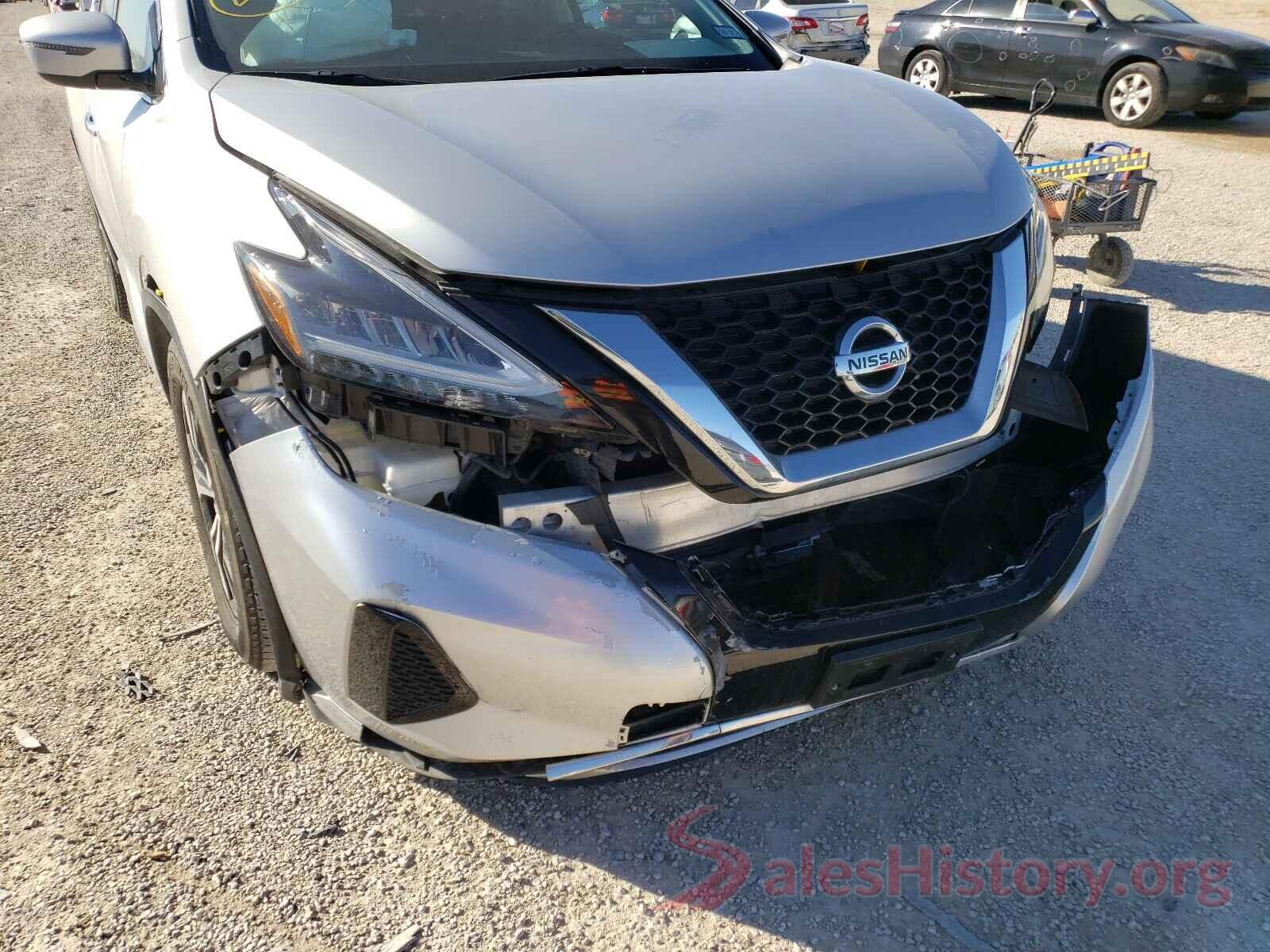 5N1AZ2BJXLN101237 2020 NISSAN MURANO