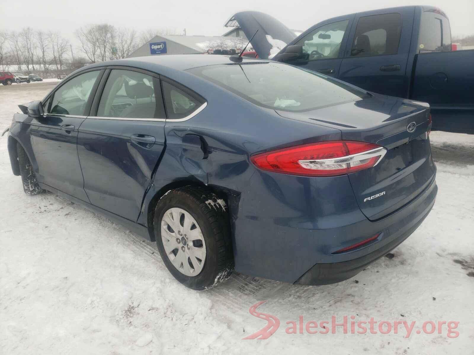 3FA6P0G75KR164877 2019 FORD FUSION