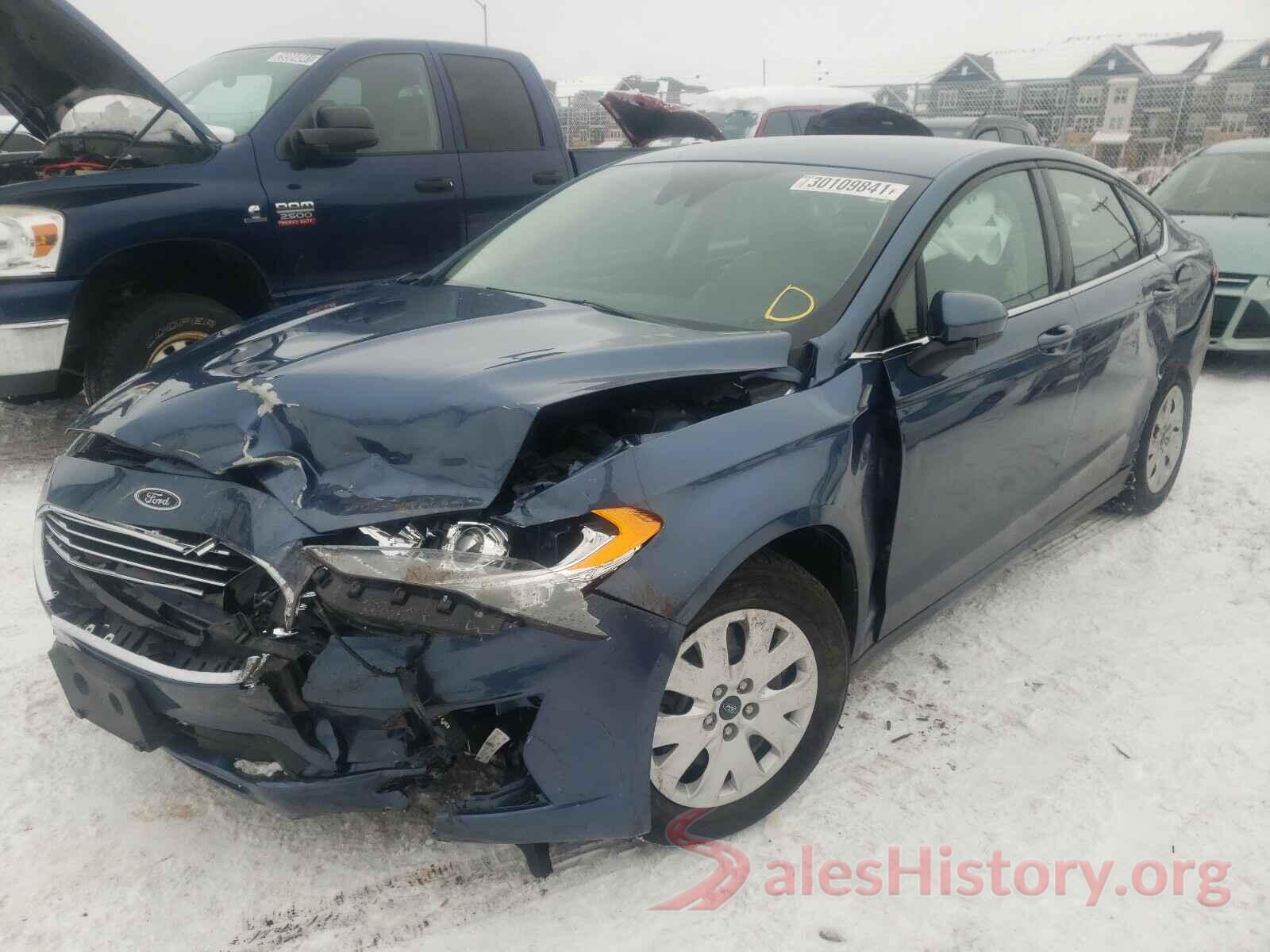 3FA6P0G75KR164877 2019 FORD FUSION