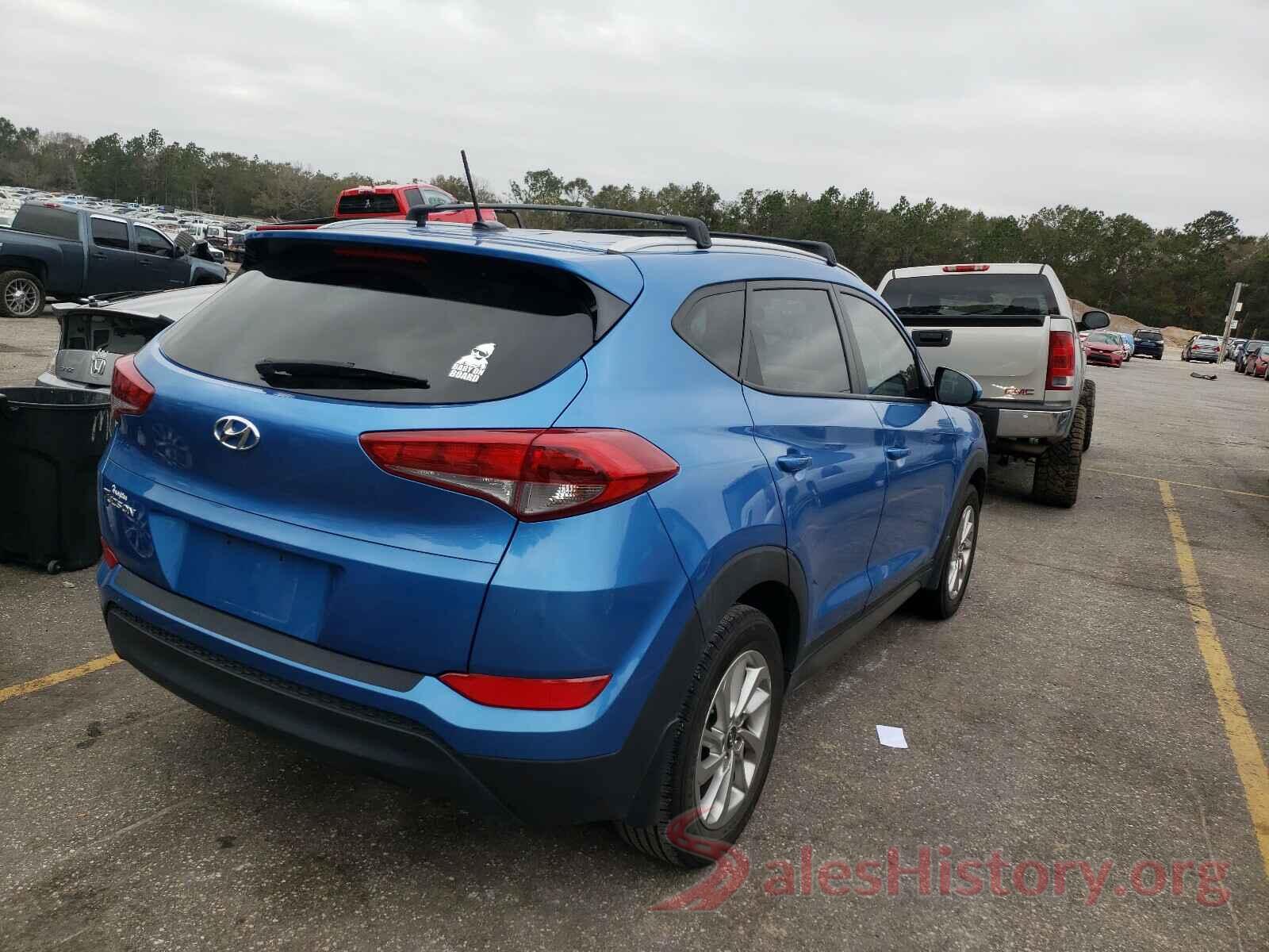 3KPFK4A70HE018332 2016 HYUNDAI TUCSON