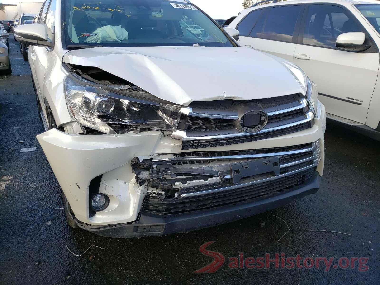 5TDDZRFH8KS926302 2019 TOYOTA HIGHLANDER