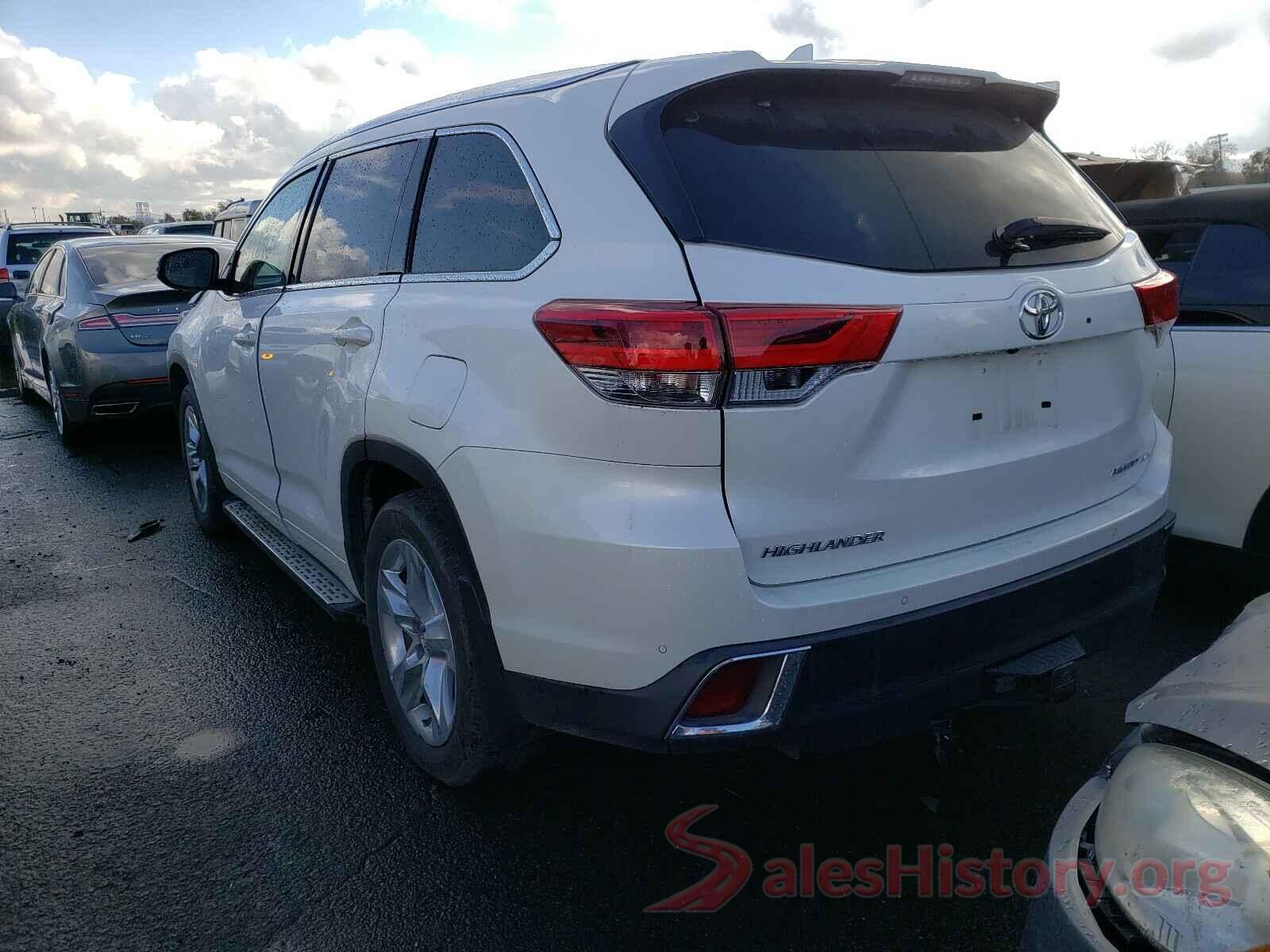 5TDDZRFH8KS926302 2019 TOYOTA HIGHLANDER