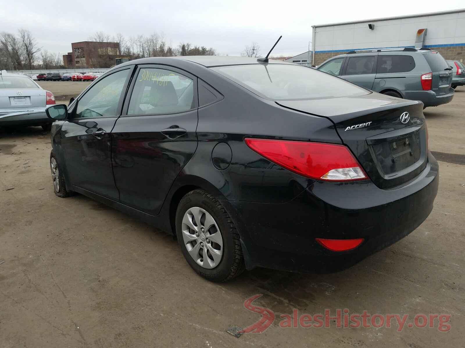 KMHCT4AE4GU102535 2016 HYUNDAI ACCENT