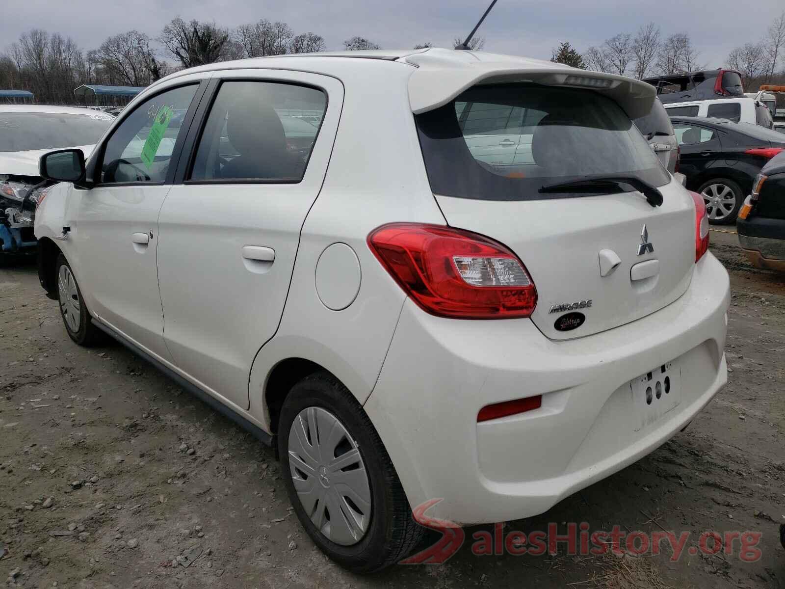 ML32A3HJ8LH003970 2020 MITSUBISHI MIRAGE