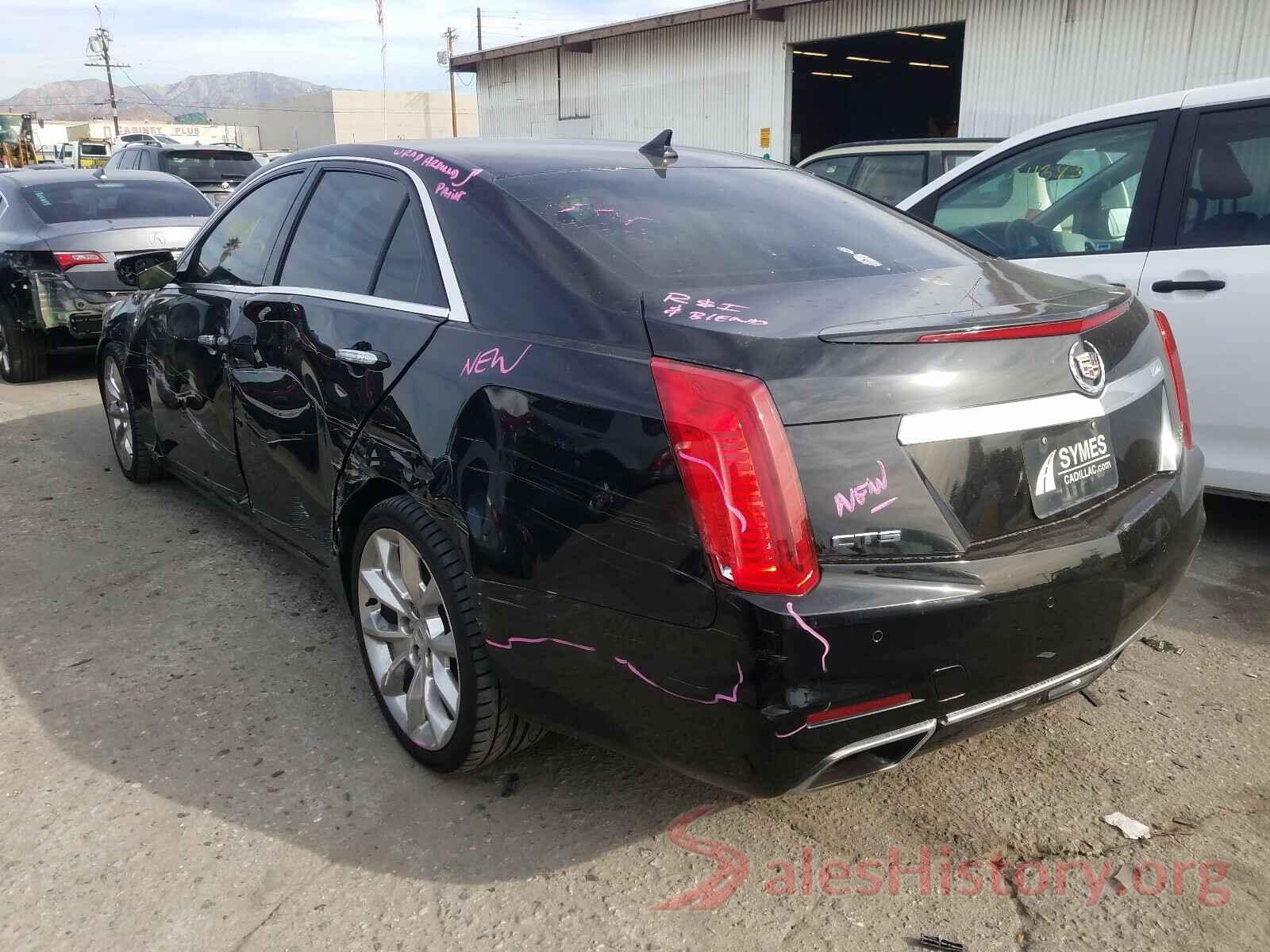 JN1BJ1CP8JW158656 2014 CADILLAC CTS