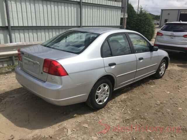 ZACNJABB6KPK08868 2001 HONDA CIVIC