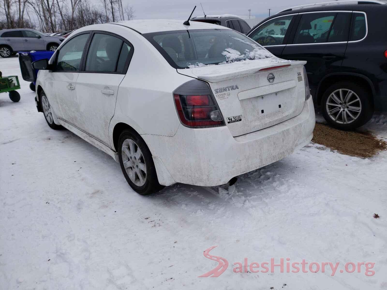 4T1BF1FK6GU578947 2012 NISSAN SENTRA