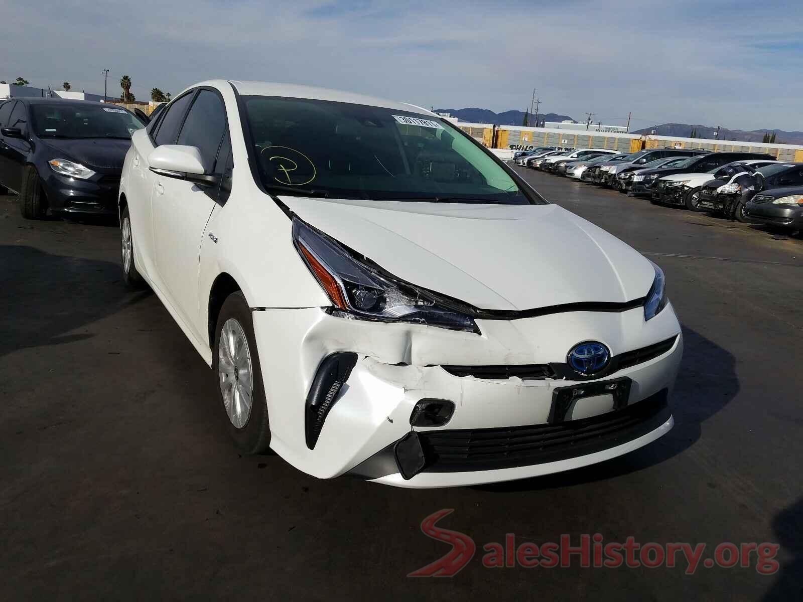 JTDKARFU6L3108677 2020 TOYOTA PRIUS