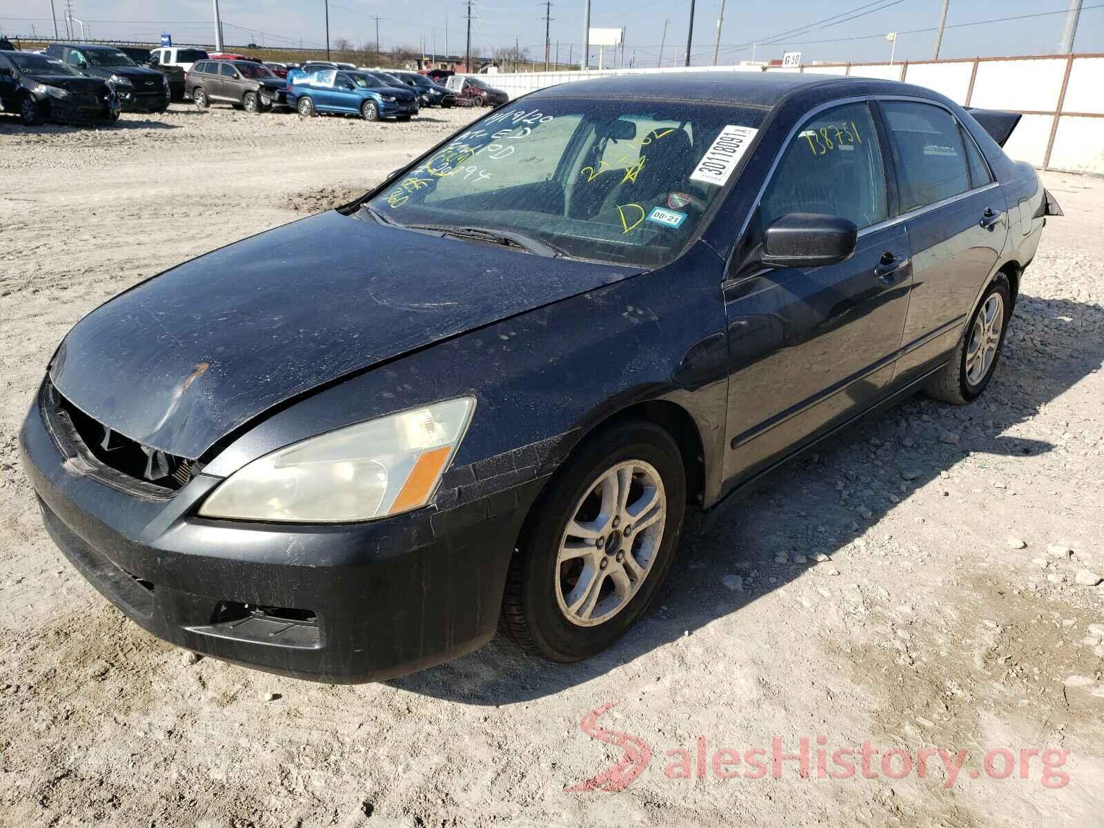 5XYPHDA52JG418144 2007 HONDA ACCORD