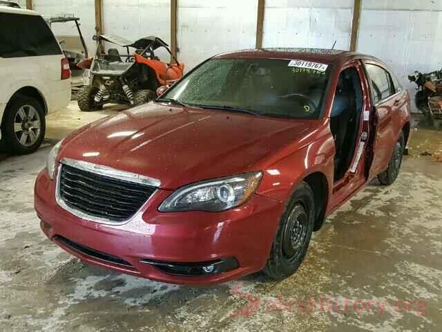 3VWL17AJ2GM322962 2013 CHRYSLER 200