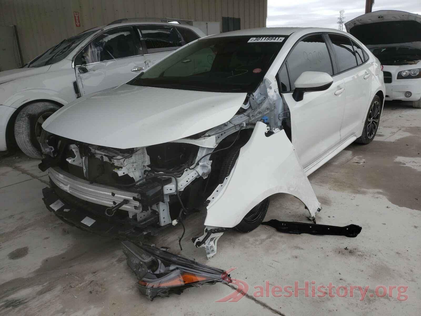 JTDEPRAE7LJ007297 2020 TOYOTA COROLLA