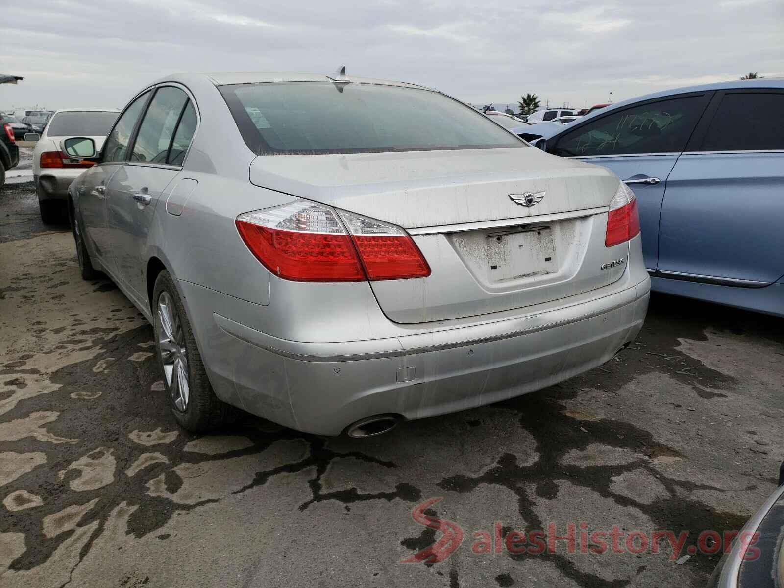 1N4AL4FV2LN306619 2010 HYUNDAI GENESIS