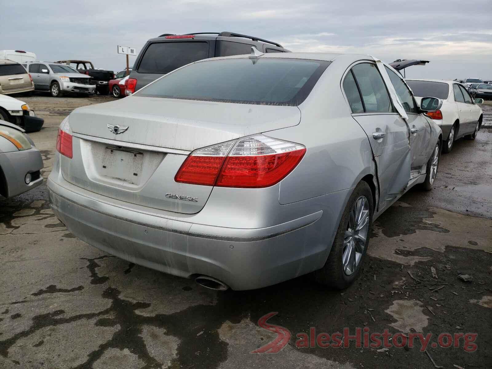 1N4AL4FV2LN306619 2010 HYUNDAI GENESIS