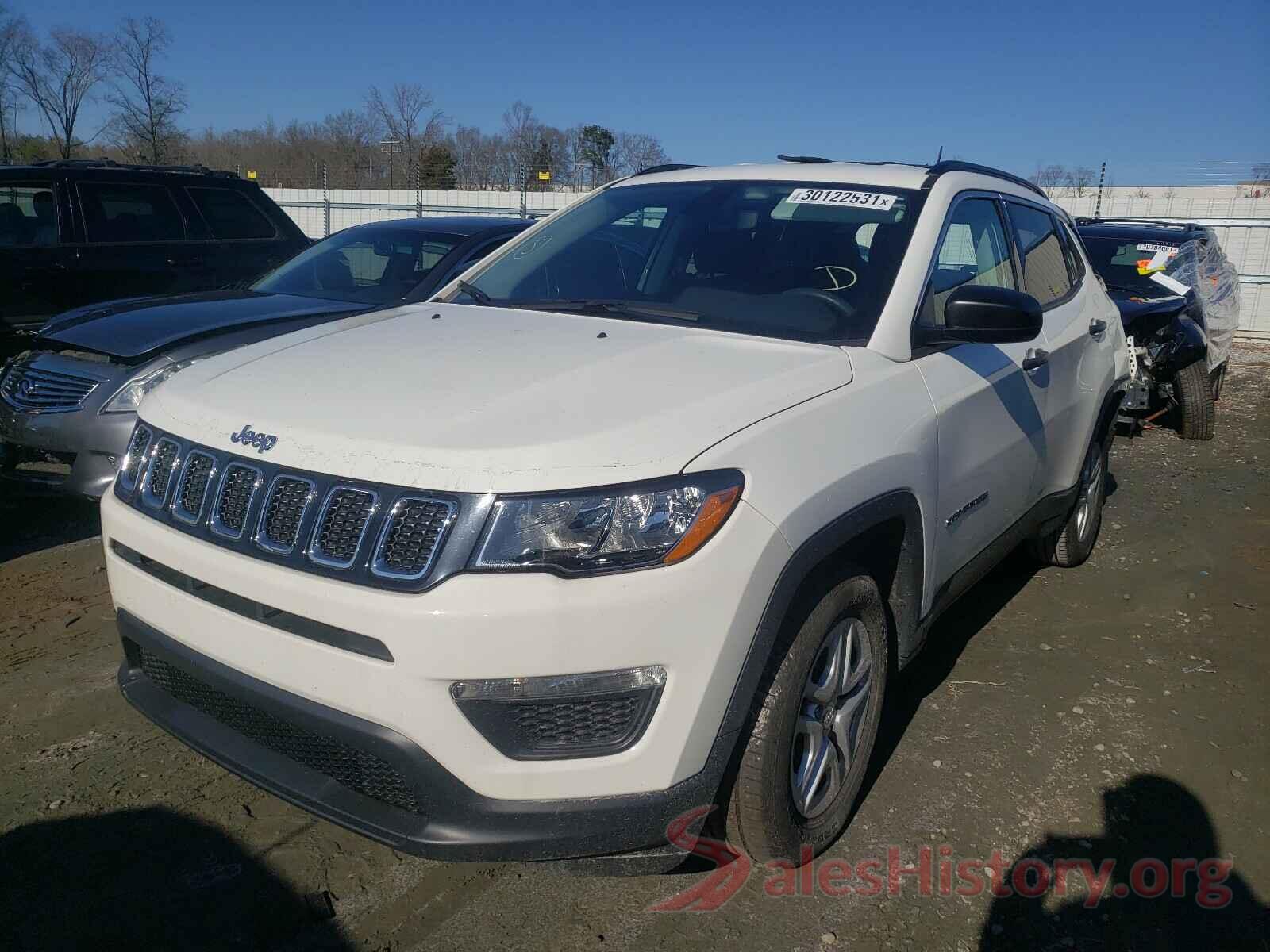 3C4NJCAB3KT820020 2019 JEEP COMPASS