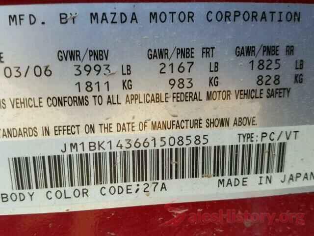 3VWG57BU0LM082867 2006 MAZDA 3