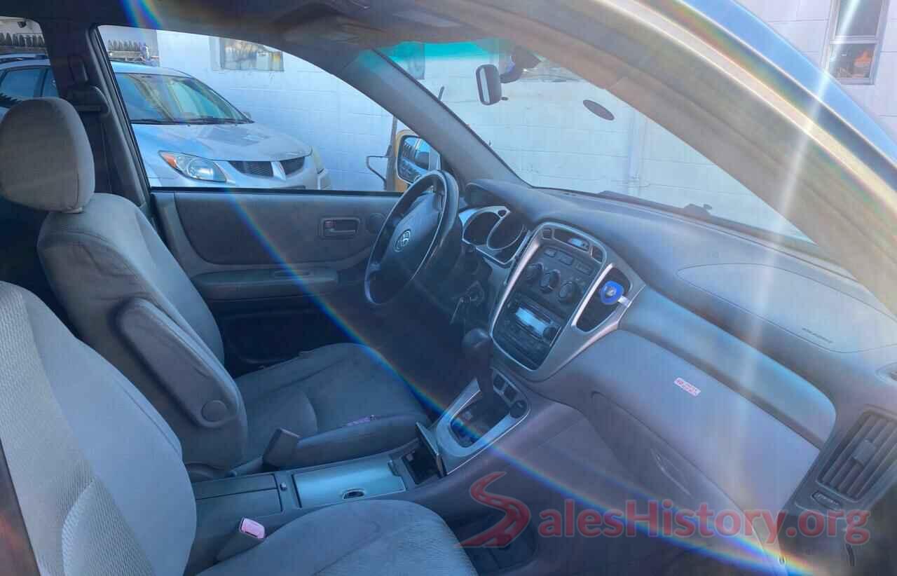 5TDGZRAH3MS520662 2004 TOYOTA HIGHLANDER