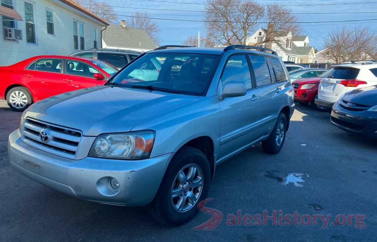 5TDGZRAH3MS520662 2004 TOYOTA HIGHLANDER