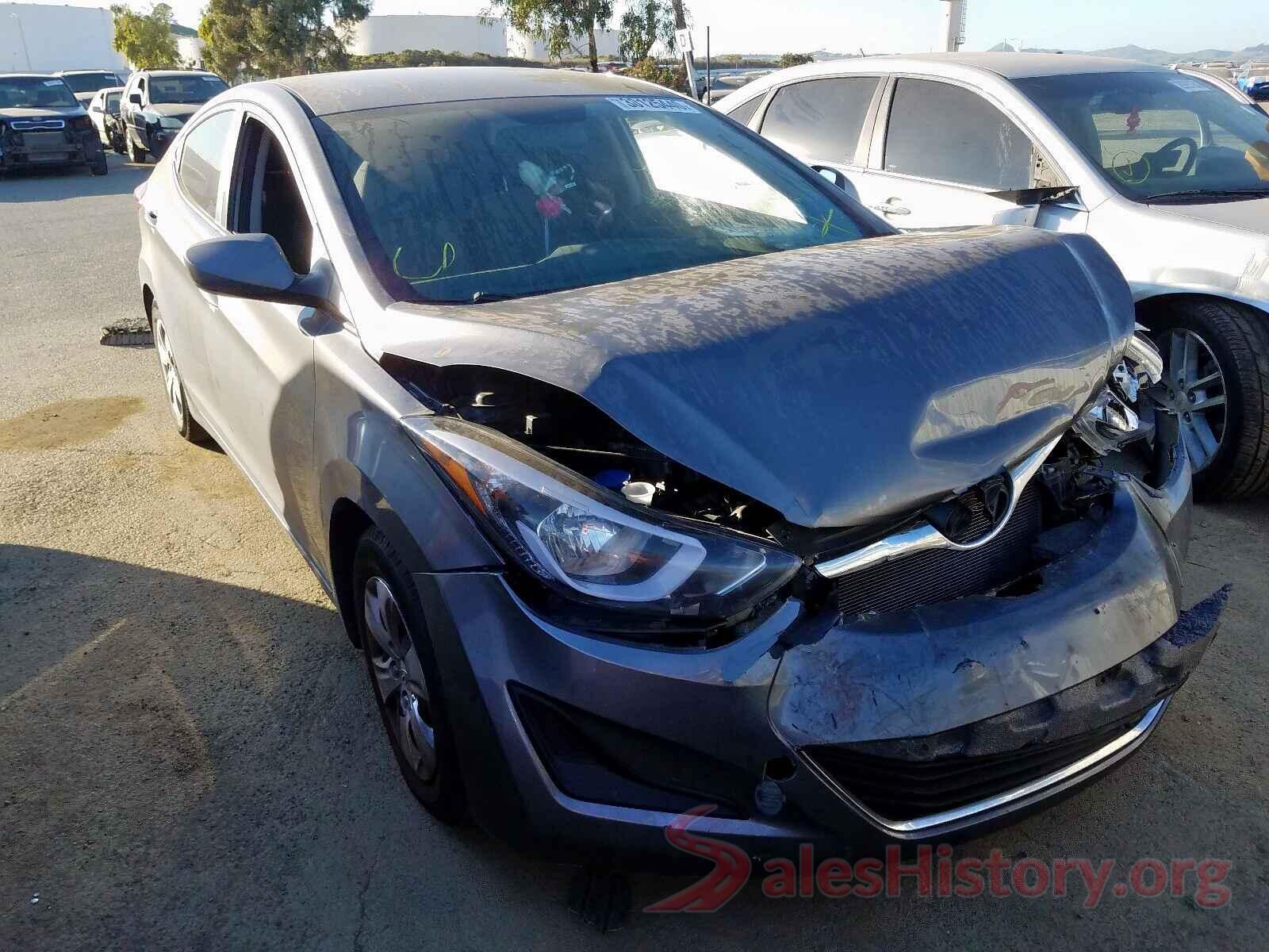 KNMAT2MT3JP521654 2016 HYUNDAI ELANTRA