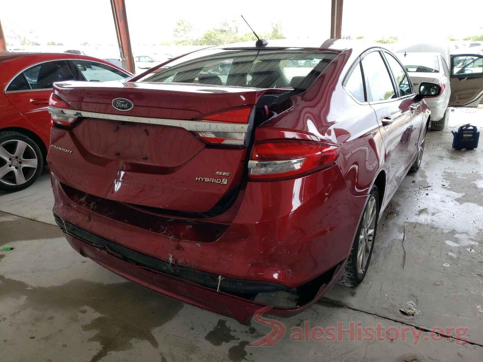 3FA6P0LU8HR381117 2017 FORD FUSION