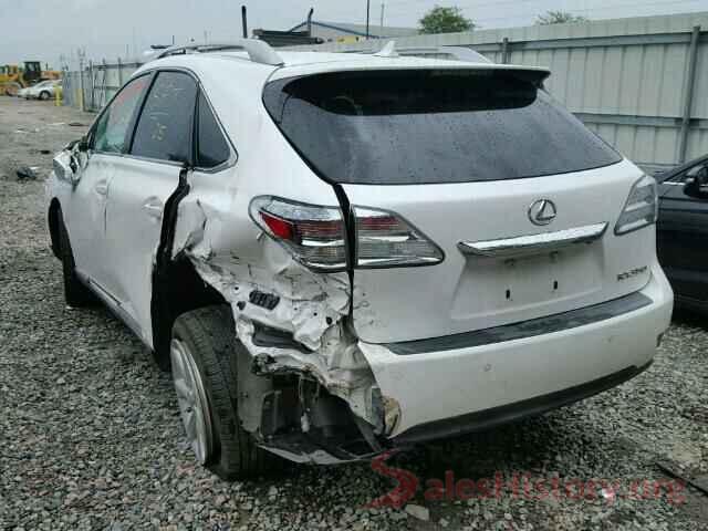 KNMAT2MV3GP698473 2011 LEXUS RX350