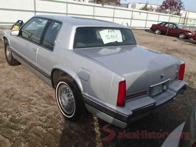 ZACCJBBB3HPE88158 1991 CADILLAC ELDORADO