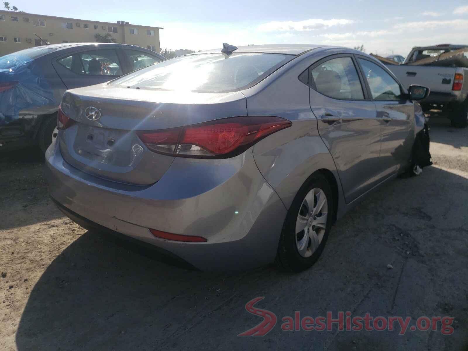 5NPDH4AE5GH768467 2016 HYUNDAI ELANTRA