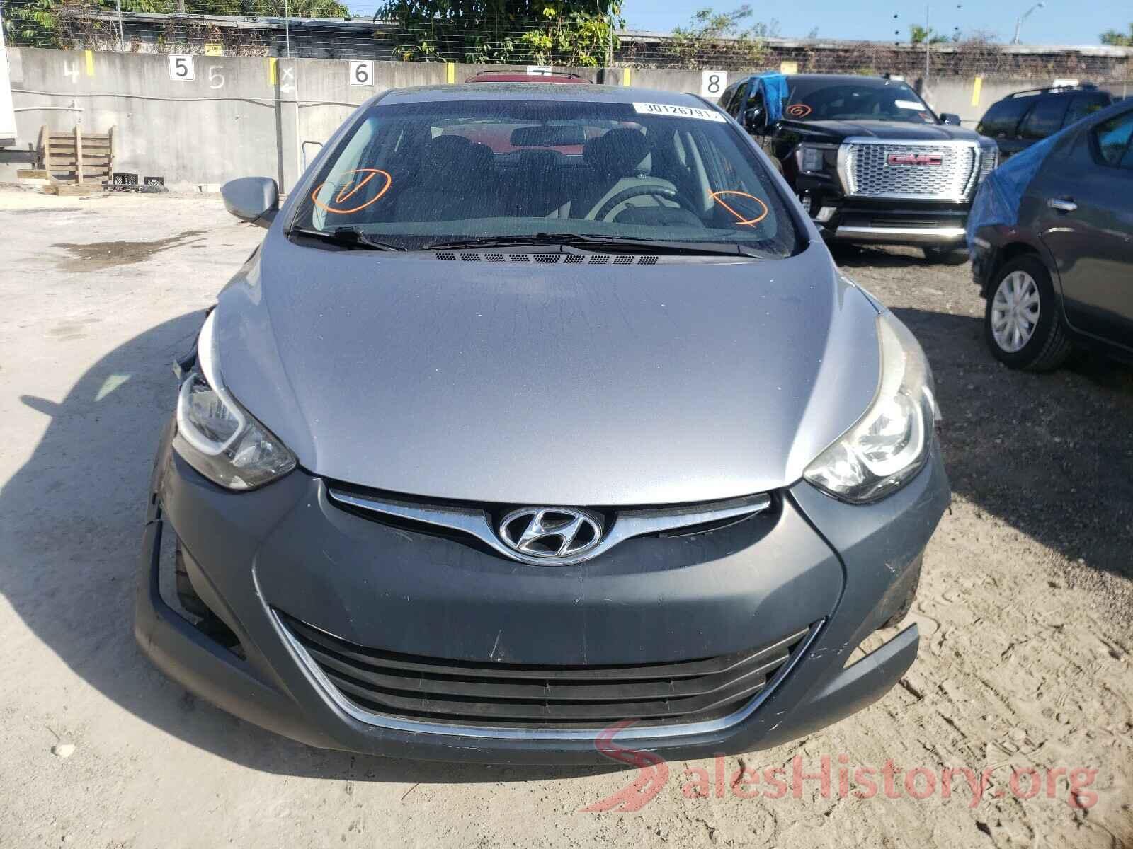 5NPDH4AE5GH768467 2016 HYUNDAI ELANTRA